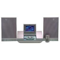 Elta 2445 MP3 Design Kompaktanlage mit Touch-Screen silber