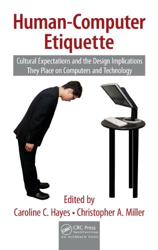 Human-Computer Etiquette: Cultural Expectations and the Design Implications They Place on Computers and Technology (Supply Chain Integration Modeling, Optimization and Application)