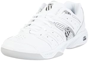 K-Swiss UPROAR IV CARPET 92743-102-M, Damen Sportschuhe - Tennis, Weiss (White / Black), EU 37 (UK 4)