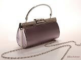 Luxus Abendtasche, platin