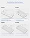 Bingol iPhone 6 3D Diamond Screen Protector,Front & Back Colored Tempered Glass Screen Protector for iPhone6 4.7 inch (Silver)