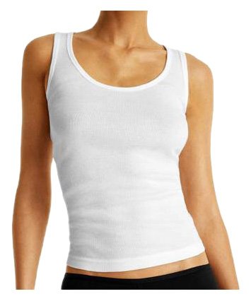 Calvin Klein Women's Essential 2x2 Rib Tank # d1326