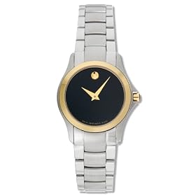Movado Mens Military Two Tone Watch 0605872 by Movado