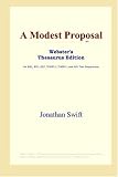 Textbook cover - A Modest Proposal (Webster