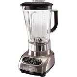 KitchenAid KSB580NK Custom Metallic 5-Speed Blender, Brushed Nickel