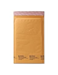 Office Product: Quality Park Sealed Air Jiffy Lite Cushioned Mailers, Self Seal, #0, 6 x 10 Inches, Pack of 25 (SEL10185) - 0