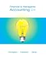 Financial and Managerial Accounting, 1-23 & MyAccountingLab with Full E-Book Student Access Code (2nd Edition)