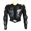WOW MOTORCYCLE MOTOCROSS BIKE GUARD PROTECTOR YOUTH KIDS BODY ARMOR BLACK