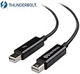Cable Matters Thunderbolt 2 Cable in Black 3.3 Feet / 1m