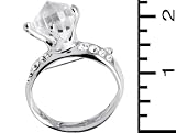 Big Bling Giant Diamond Engagement Ring Pin Brooch