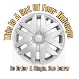 Set of Four Replica 2004 16 inch Toyota Sienna Hubcaps - Wheel Covers by Discount Wheel Covers