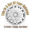 Set of Four Replica 2004 16 inch Toyota Sienna Hubcaps - Wheel Covers