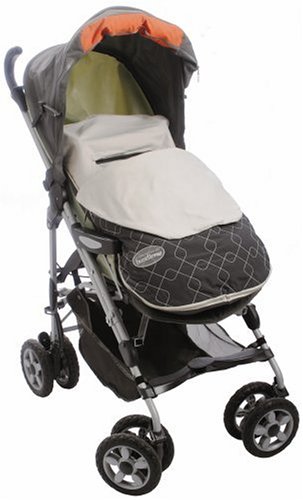 JJ Cole Lite Embroidered Toddler Bundle Me - Graphite