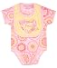 Akademiks "Peace Tie-Dye" Bodysuit & Bib Set (Sizes 0M - 9M) - rose shadow, 6 - 9 months