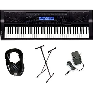 Casio 76-Key Touch-Sensitive Keyboard Premium Package by 