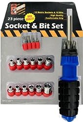 23-Piece Socket & Bit Set