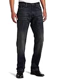 Nautica Jeans Men's Relaxed Cross Hatch Jean, Rigger Blue, 34Wx34L
