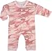 Baby : 67059 LONG SLEEVE/LEG BABY PINK INFANT ONE-PIECE (3-6 MONTHS)