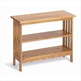 Underwindow Bookcase in Golden Oak