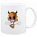 Mug White " Doberman Pinscher - Devil " Dogs