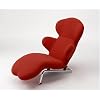 リクライニングチェア HUG LOUNGE CHAIR（ハグラウンジチェア)：レッド