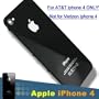 iPhone 4 Back Glass Assembly Complete with Frame Black & Tools