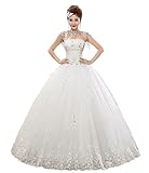 Yacun New Strapless Bowknot Wedding Dress Bride Wedding Gown Custom Size