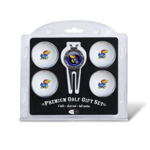 Kansas Jayhawks Divot Tool Ball Set