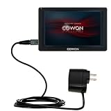 Rapid Wall / AC Charger for the Cowon Q5W - Gomadic Brand w/ TipExchange Technology