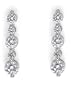14k White Gold Drop Diamond Earrings (5/8ctw, I, I1)