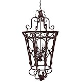 Capital Lighting 9338MBZ 8 Light Garden Gate Foyer Light -
