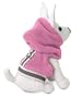 XX-SMALL - PINK - Doggles Fleece Hoodie Walking Harness