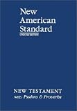 New American Standard New Testament with Psalms and Proverbs; Blue Imitation Leather