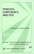 Principal Components Analysis (Quantitative Applications in the Social Sciences)