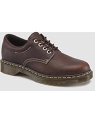 Dr. Martens Mens Boston 4 Eye Shoe. Color-Style: Dark Brown. UK Size: 9