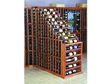Wine Cellar Innovations Designer Series Collection Premium Redwood with Classic Mahogany Stain Waterfall 72x41x27-in.