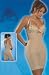 Ann Michell Braless Above The Knee Bodyshaper Style 1018 Beige, Sizes X-Small to XXX-Large
