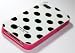 iphone4s iphone4 ハードケース (ホワイト/ブラックドット) kate spade ケイトスペード