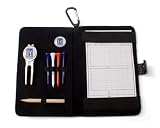 PGA Tour Golf Leather Organiser - Black