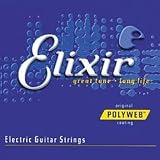 Elixir Super Light Polyweb Electric Guitar Strings