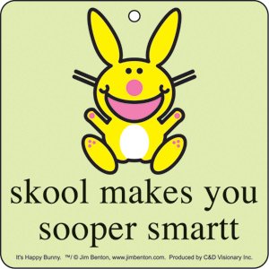Happy Bunny Sooper Smart Air Freshener A-HB-0022