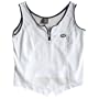 Womens Balle de Match Tie-Breaker Zip Tank-White/Slate (MD)