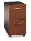 Auburn Maple Series A 2 Drawer File (Assembled) By Bush Furniture.