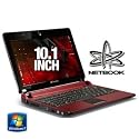 Gateway LT2030u 10.1-Inch Red Netbook - Over 7 Hours of Battery Life (Windows 7 Starter)