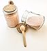 Premium Gourmet Pink Himalayan Salt (10oz - Ground Fine) in Reusable Glass Chefs Spice Jar with Cork & Spoon ~Kosher Certified~ Loved By Chefs Everywhere! Non-GMO