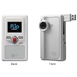 Flip Video Camcorder: 30-Minutes (White)