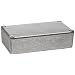 BUD Industries CU-124 Aluminum Econobox, 4-23/64" Length x 2-23/64" Width x 1-13/64" Height, Natural Finish