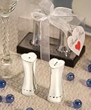 Review Jaf Gifts  / HEART SALT AND PEPPER SHAKERS - ELEGANT HEART DESIGN SALT AND PEPPER SHAKER FAVORS, Quantity of 8 pc,