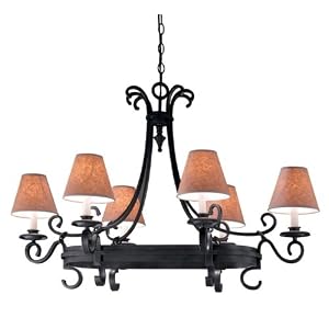 World Imports Cardiff Collection Collection 6 Lt. Pot Rack