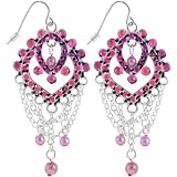 Pink NEVILLE CHANDELIER Earrings
